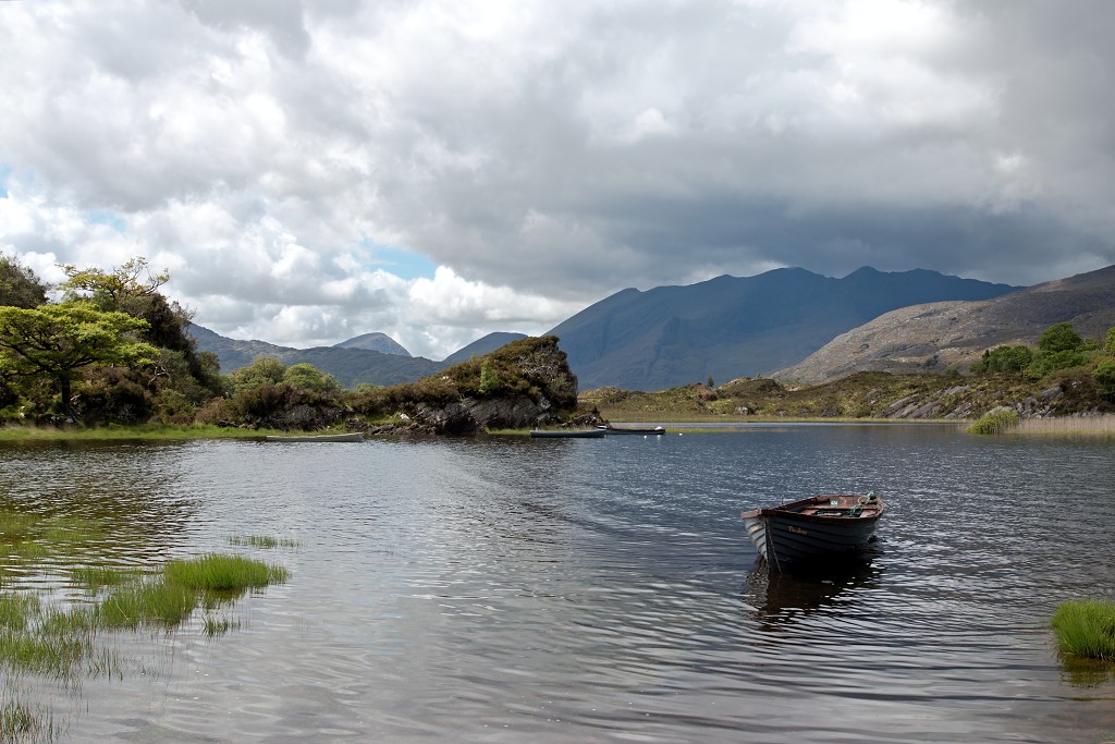Killarney National Park ierland eire natuur natuurgebied hdr Ladies View Ring of Kerry County irish Lough Leane lake
